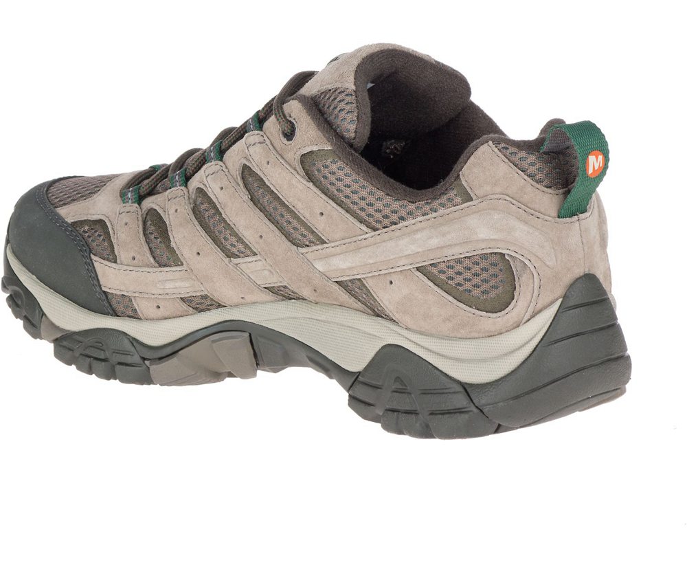 Merrell Hiking Shoes Grey - Moab 2 Ventilator - Mens 87HIMDRAS